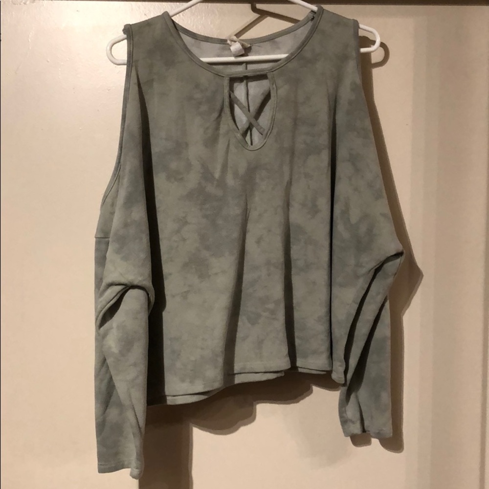 Cold Shoulder Sweater
